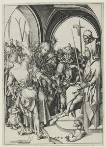 Kristus före Annas av Martin Schongauer
