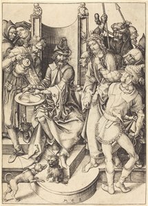 Kristus inför Pilatus av Martin Schongauer