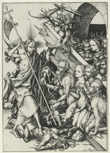 Kristus i Limbo av Martin Schongauer