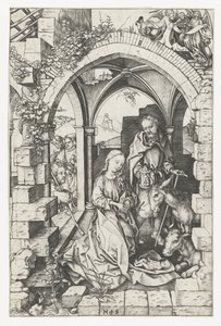 Kristi födelse av Martin Schongauer