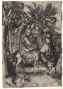 Flyg till Egypten. av Martin Schongauer