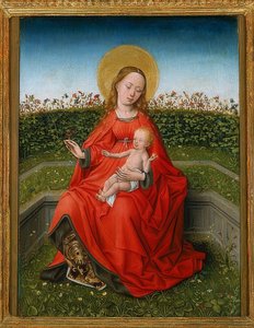 Madonna i rosenträdgården