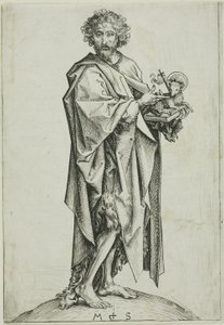 Johannes Döparen av Martin Schongauer