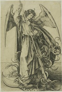 St Michael av Martin Schongauer