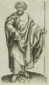 S:t Thomas, från Apostlarna av Martin Schongauer