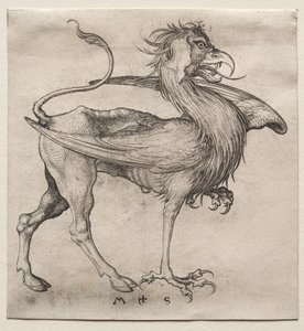 The Griffin, 1400-talet. av Martin Schongauer