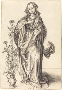 Madonnan av Martin Schongauer