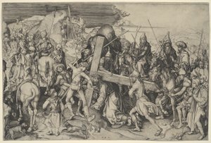 Vägen till Golgata av Martin Schongauer