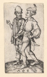 Två turkar, ca. 1435-1491. av Martin Schongauer
