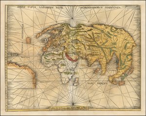 1513 års världskarta av Martin Waldseemüller