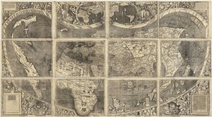 Världskarta Universalis Cosmographia, 1507