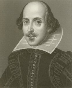 Shakespeare (gravyr) av Martin the elder Droeshout
