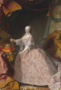Tyska: Kejsarinna Maria Theresia Maria Theresia av Österrike vid 35 års ålder