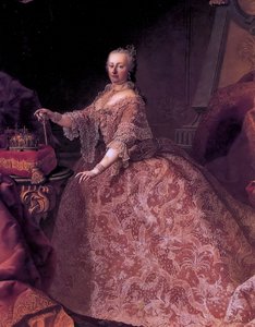 Tyska: Kejsarinna Maria Theresia Maria Theresia av Österrike vid 35 års ålder