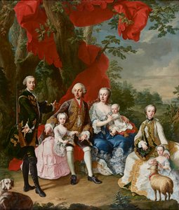 Greve Nikolaus Pálffy von Erdöds familj