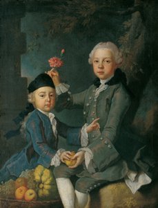 Dubbelporträtt av Leopold och Vinzenz Ruard