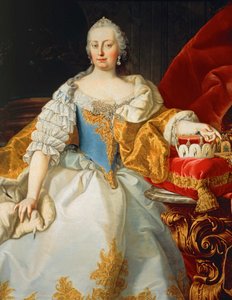 Kejsarinnan Maria Theresia av Österrike ... (målning på duk)