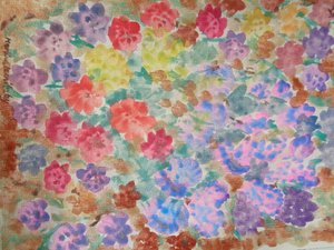Lavendel, krysantemum, snapdragons och hornvioler - oktober i trädgården av Martina Konitzky