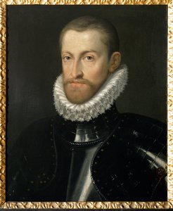 Kejsar Rudolf II (målning på duk) av Martino Rota