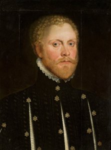 Porträtt av Johannes av Pernstein av Martino Rota