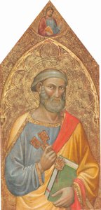 Saint Peter, med Saint James Major [vänster panel] av Martino di Bartolomeo