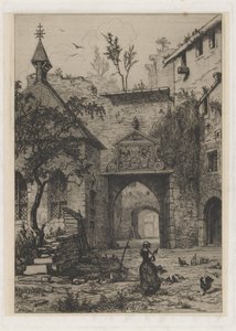 Ingång till Hollenfeltz Slott