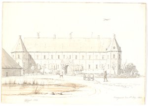 Herrgården Voergaard av Martinus Rørbye