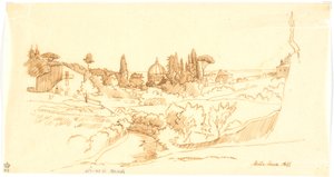 Monte Mario av Martinus Rørbye