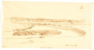 Aqua sorrel av Martinus Rørbye