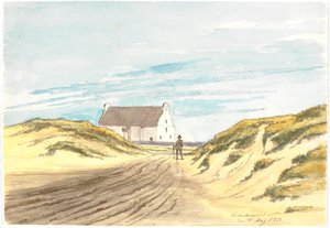 Frederikshavns gamla kyrka av Martinus Rørbye