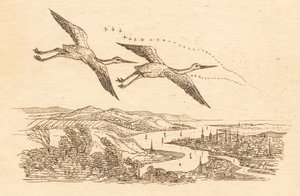 Illustration till "Halvhundra fabler för barn" av Hey av Martinus Rørbye