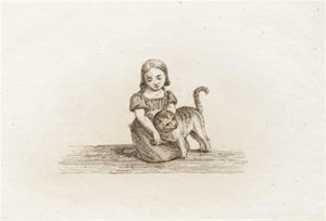 Illustration till "Halvhundra fabler för barn" av Hey av Martinus Rørbye