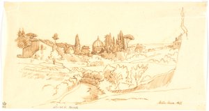 Monte Mario av Martinus Rørbye