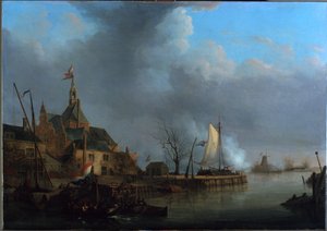 Nederländska: Fransmännens beskjutning av Dordrecht den 24 november 1813