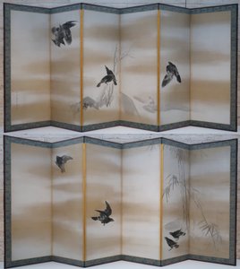 "Kråkor" av Maruyama Okyo av Maruyama Okyo