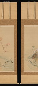 Sötfisk sommar och höst, 1785. av Maruyama Okyo