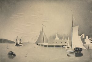 Hamnscenen, 1850- eller 60-tal.