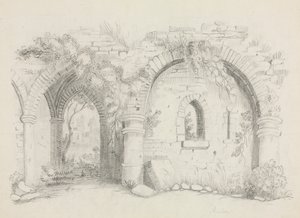 Ruiner, ca 1840.