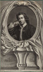 Porträtt av Thomas Otway av Mary Beale