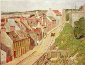 Quebec (olja på artisttavla) av Mary Bradish Titcomb