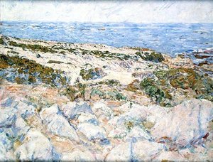 Sanddyner i Kalifornien (olja på duk) av Mary C. Brady