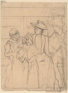 I Omnibus av Mary Cassatt