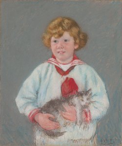 Mästare Alexander J. Cassatt, Jr., 1914 av Mary Cassatt
