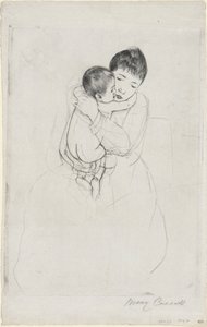 Mors smekning av Mary Cassatt