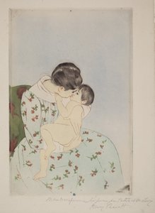 Mammans kyss av Mary Cassatt