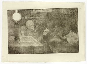 Herr och fru Cassatt Reading av Mary Cassatt