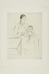 Amning av Mary Cassatt