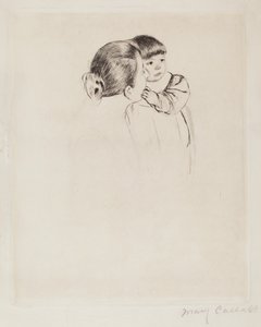 Bondemor och barn, ca. 1894. av Mary Cassatt