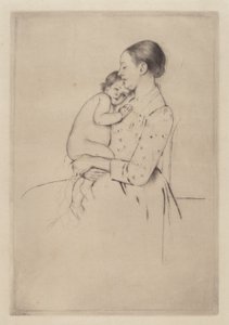 Quietude, c.1891 av Mary Cassatt