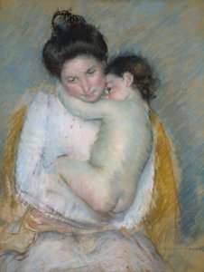 Sömniga Nicolle av Mary Cassatt